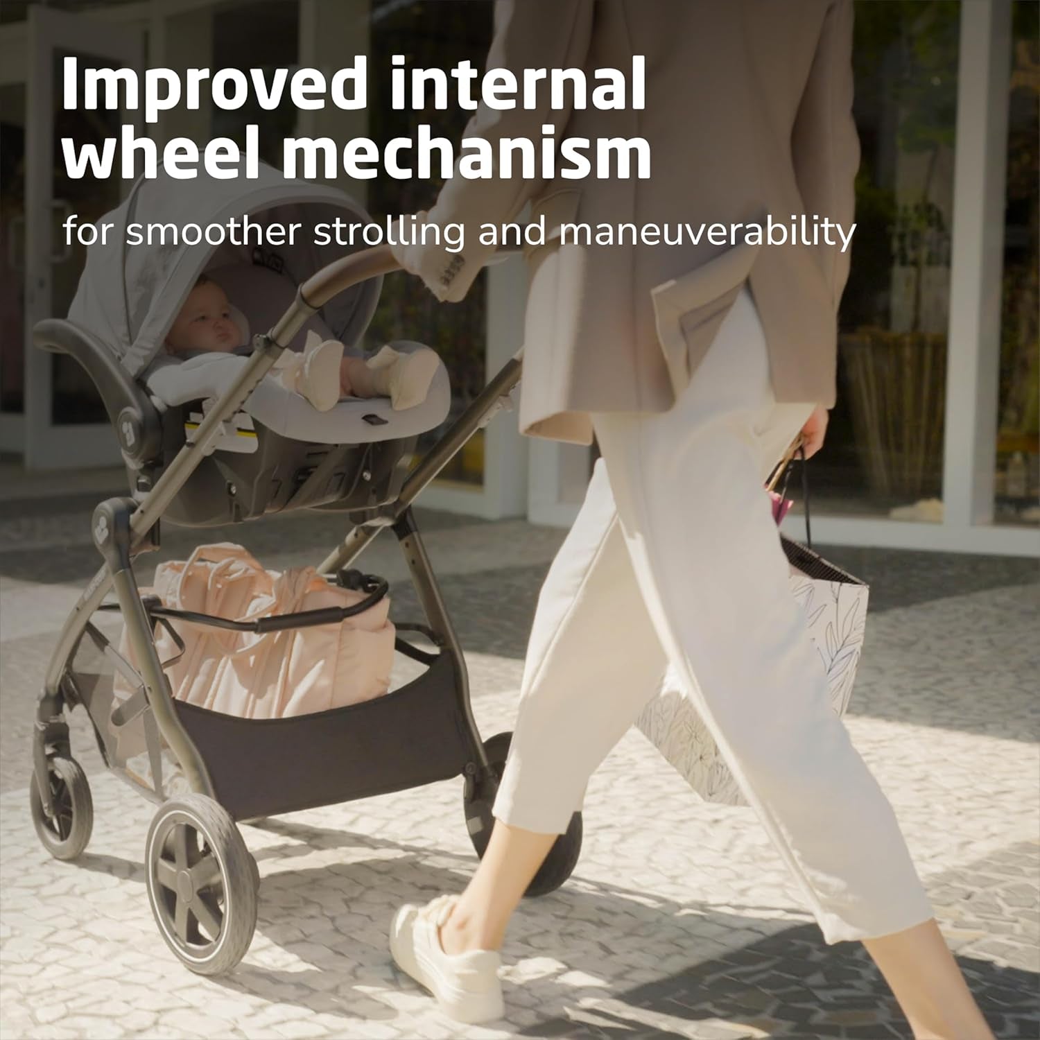 Maxi-Cosi Zelia™ Luxe 5-in-1 Modular Travel System in New Hope Black