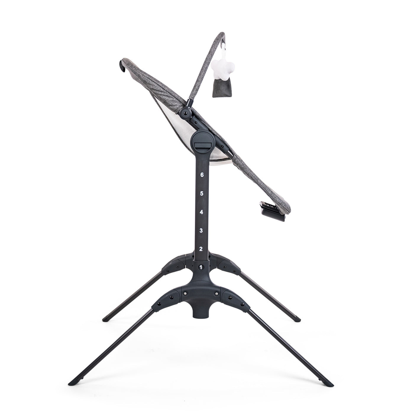 Bloom Soothing Adjustable Infant Seat-Charcoal Tweed