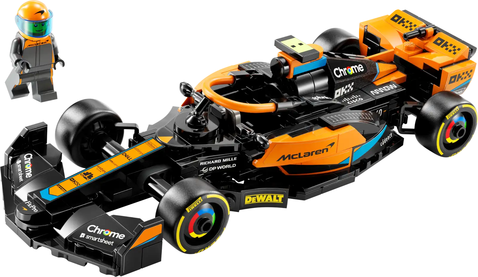 LEGO 2023 McLaren Formula 1 Race Car