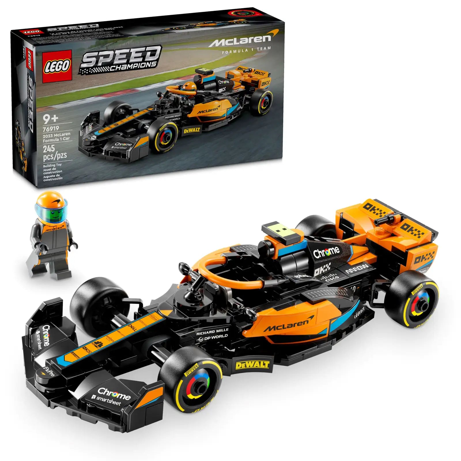 LEGO 2023 McLaren Formula 1 Race Car