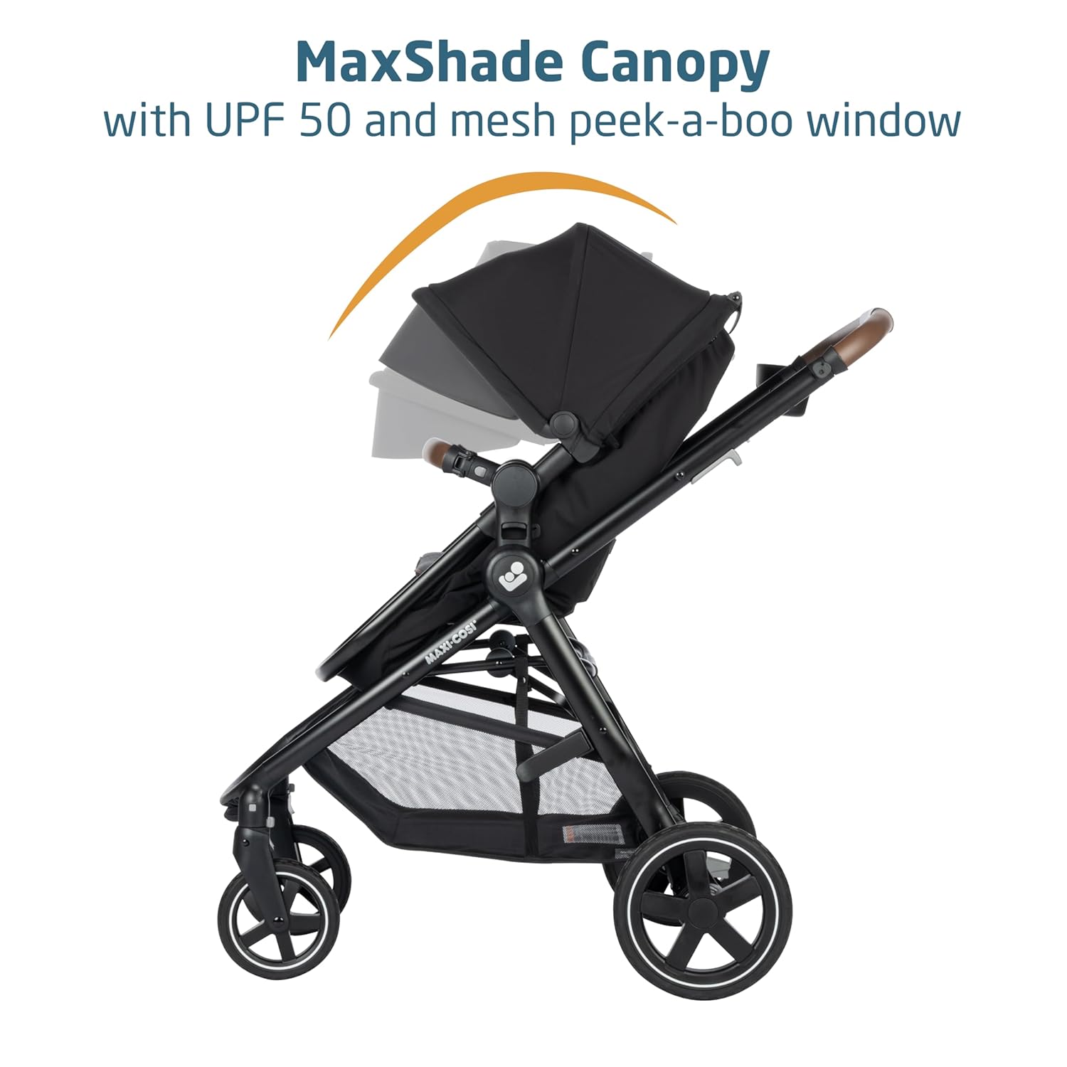 Maxi-Cosi Zelia™ Luxe 5-in-1 Modular Travel System in New Hope Black