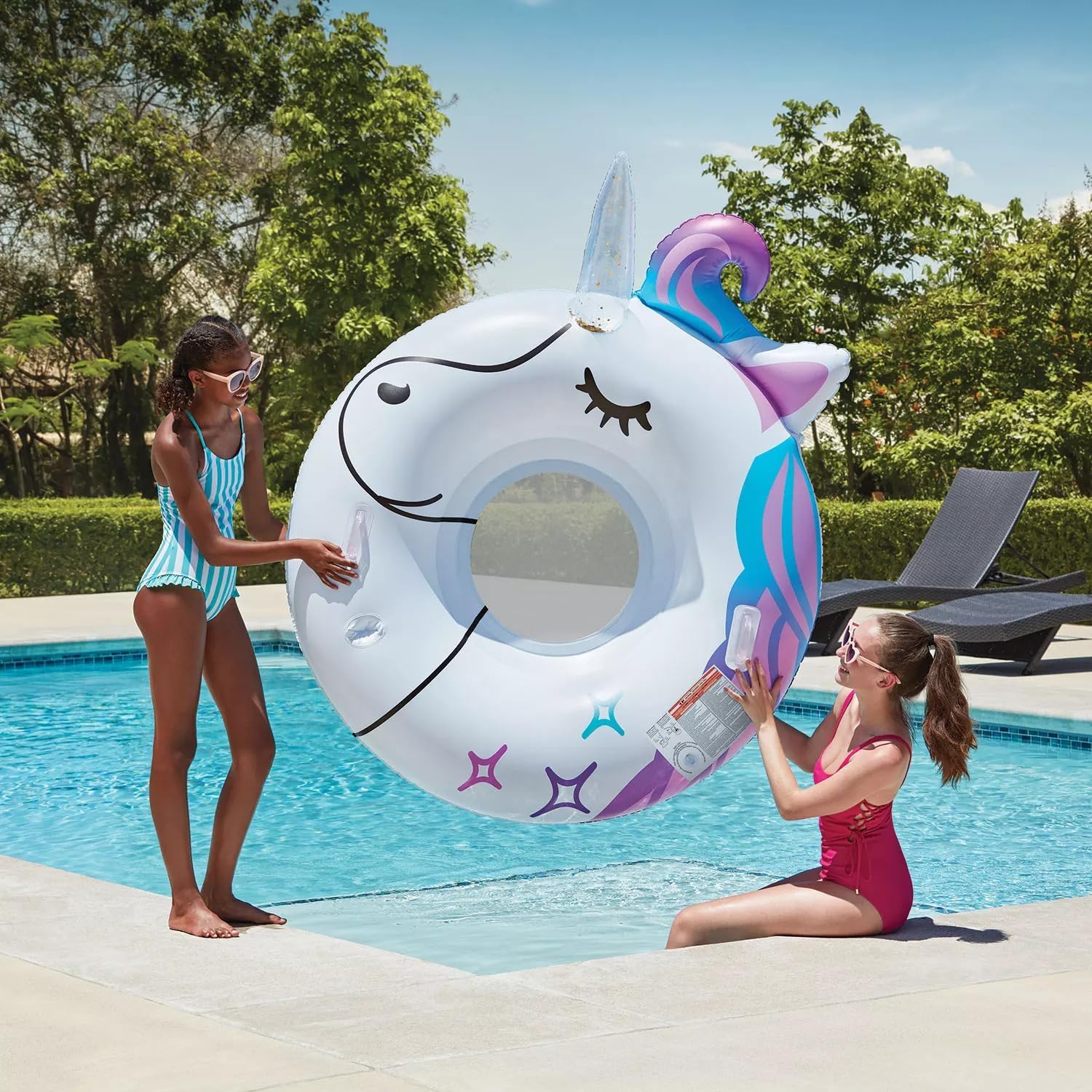 Member's Mark Oversized Inflatable Pool Float (Unicorn)