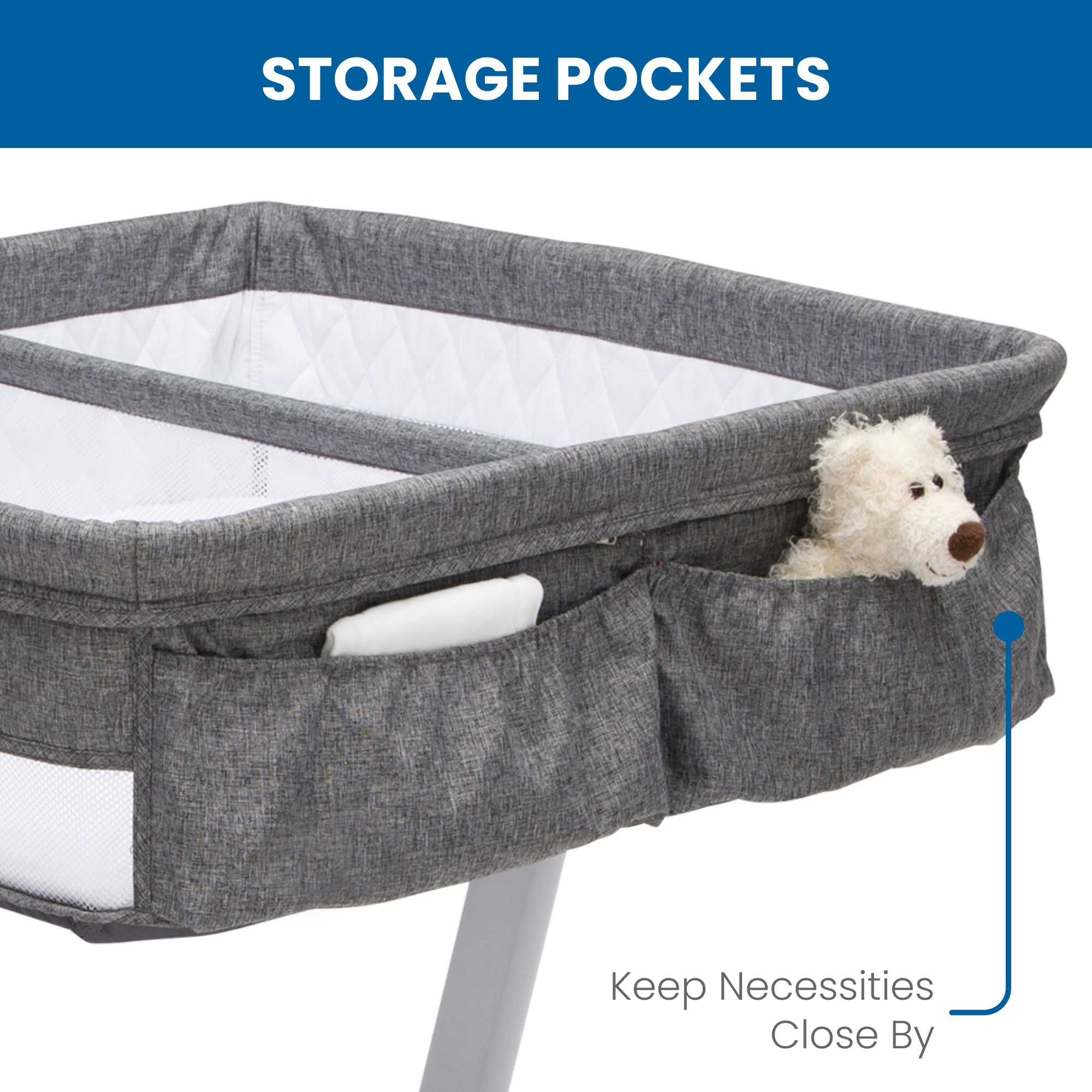 Simmons Kids
By The Bed Twin City Sleeper Bassinet