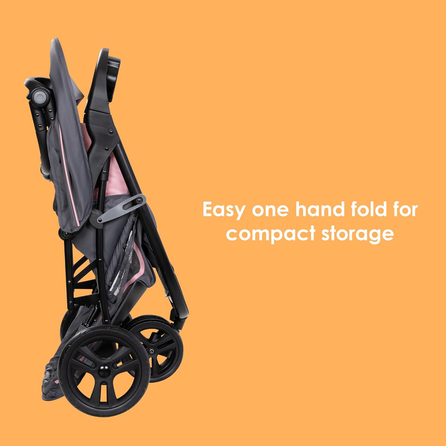 Baby Trend EZ Ride - Travel System with EZ-Lift Car Seat, Pink Board