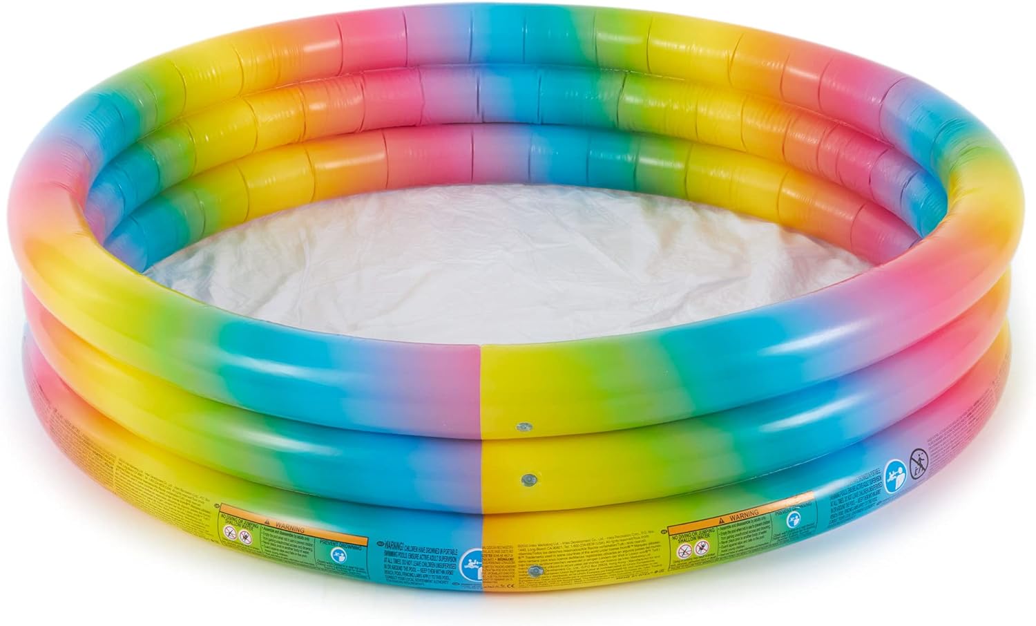 Rainbow Ombre Inflatable Pool - 66" x 15"