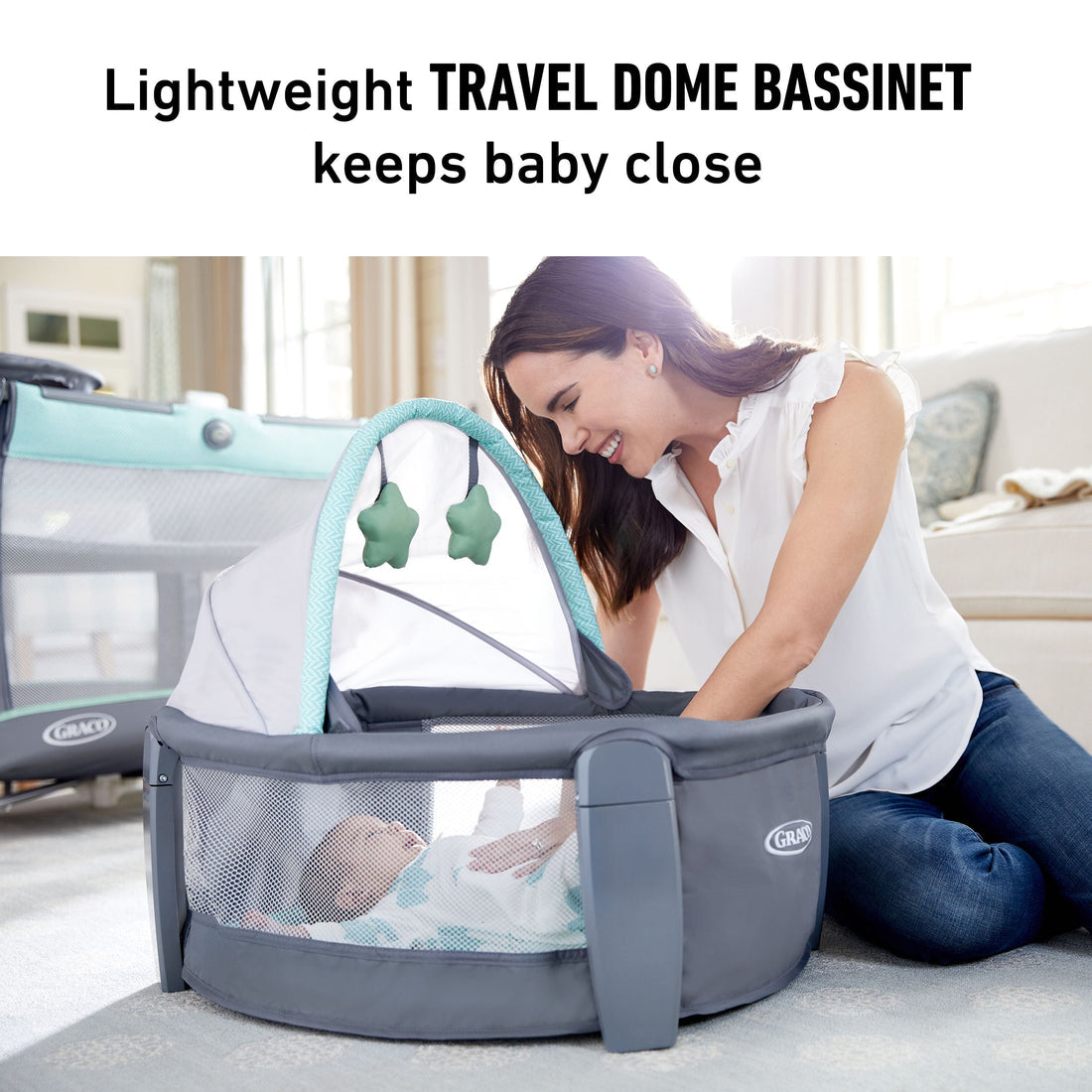 Pack 'N Play Travel Dome Infant Playard, Oskar, Unisex
