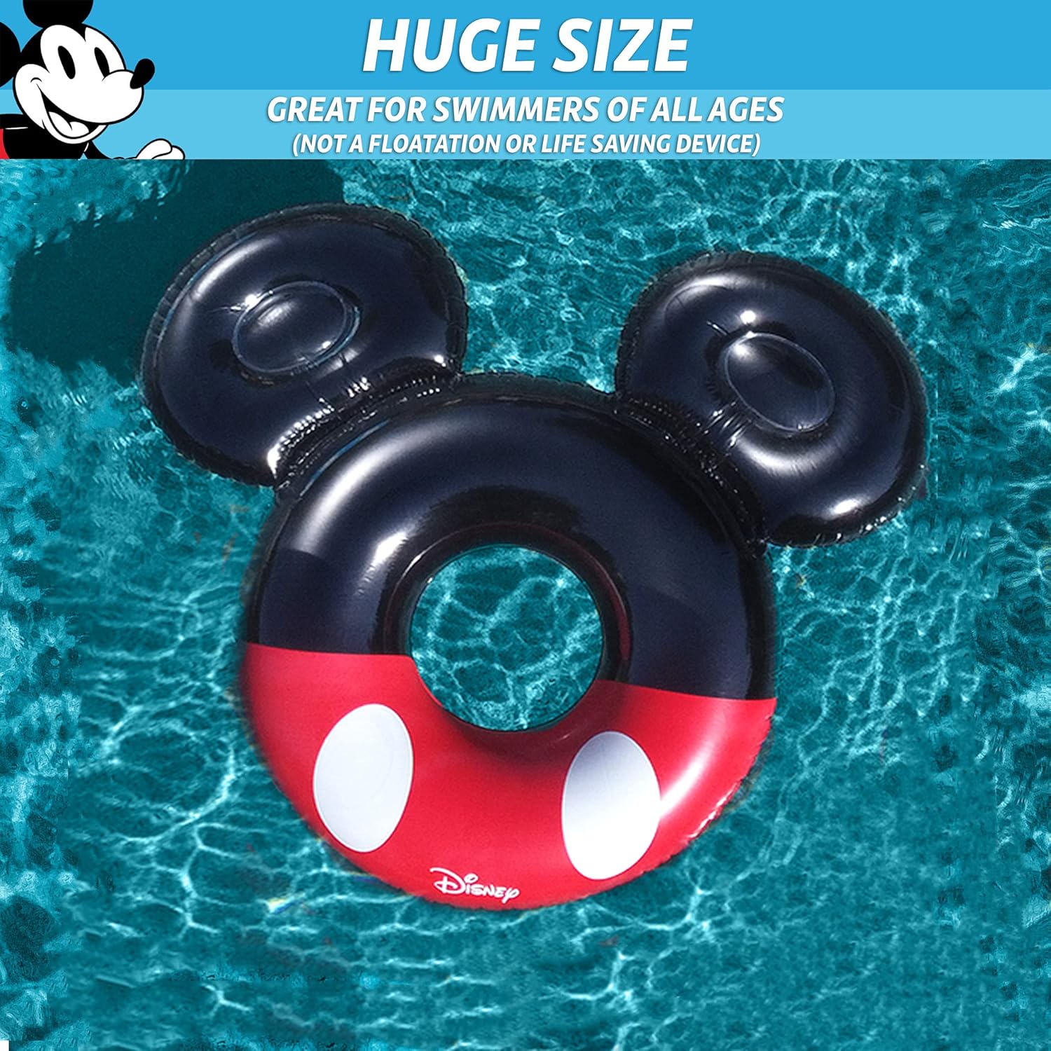 Disney Pool Float Party Tubes by GoFloats Mickey