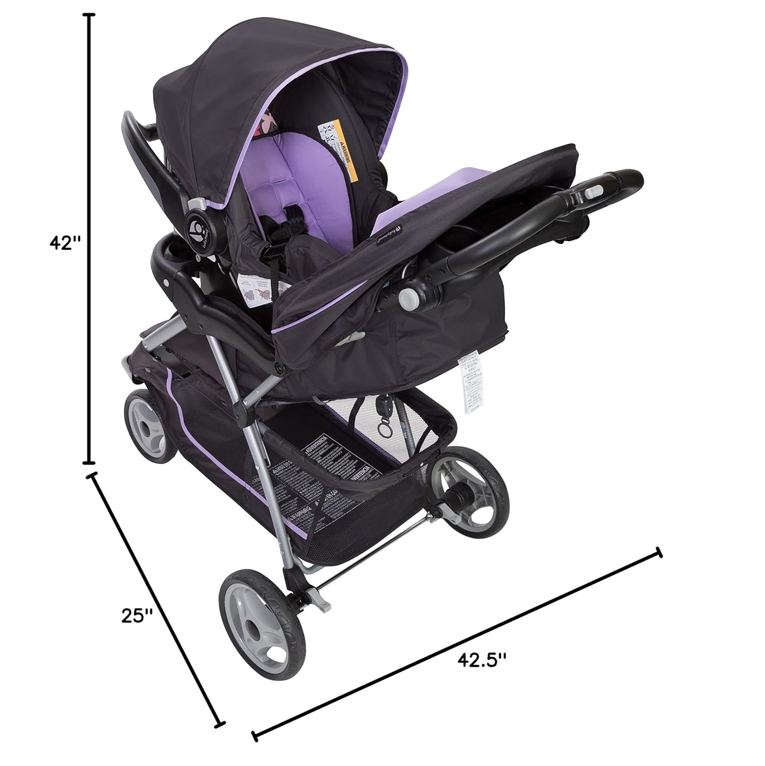 Baby Trend EZ Ride 35 Travel System, Sophia
