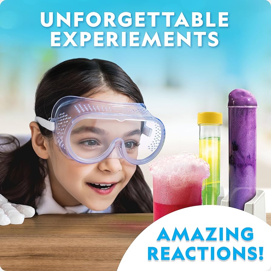 NATIONAL GEOGRAPHIC Amazing Chemistry Set - Chemistry Kit with 100+ Science Experiments